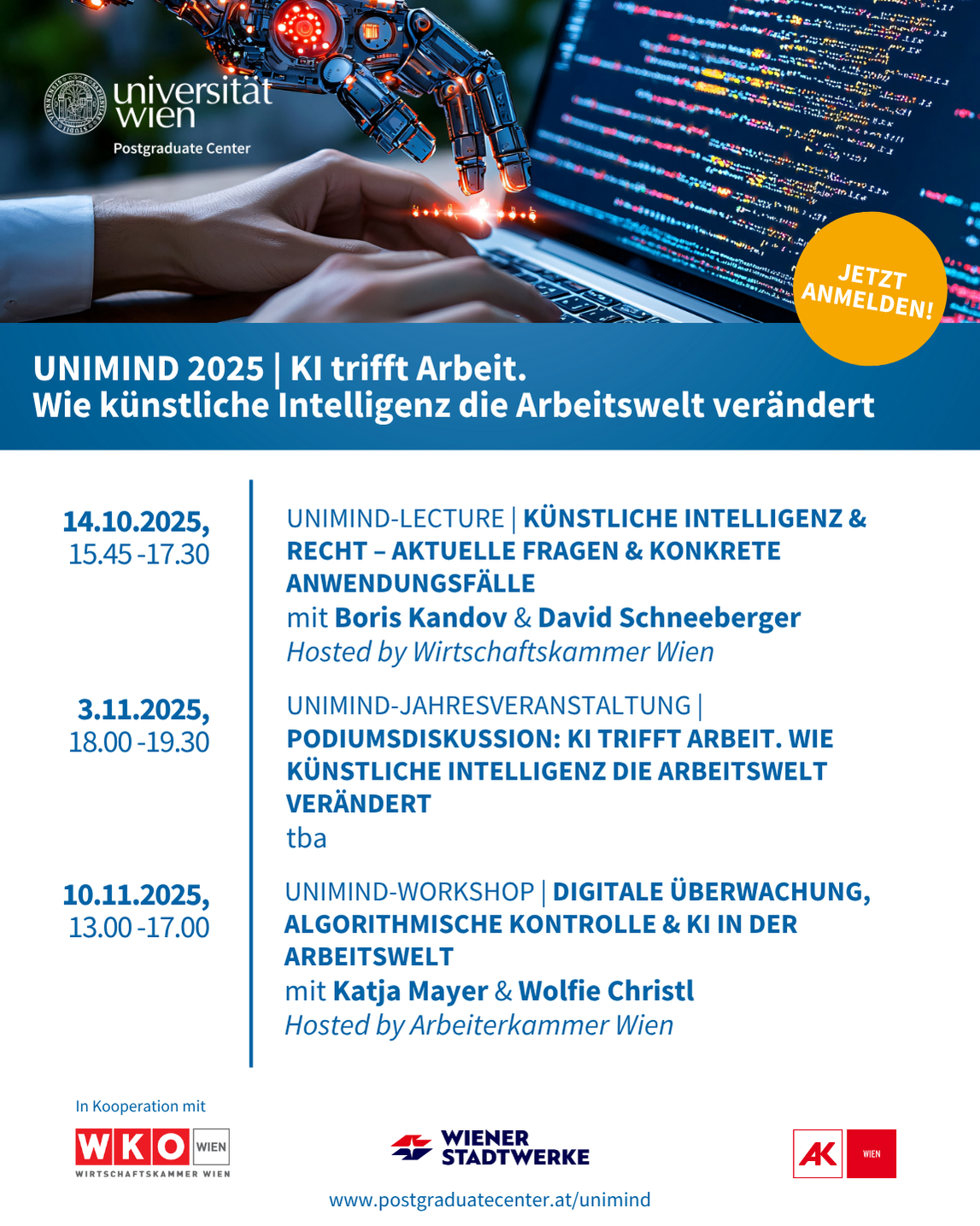 Podiumsdiskussion & Buchpräsentation: KI im Job – Das Ende der Arbeit, wie wir sie kennen?