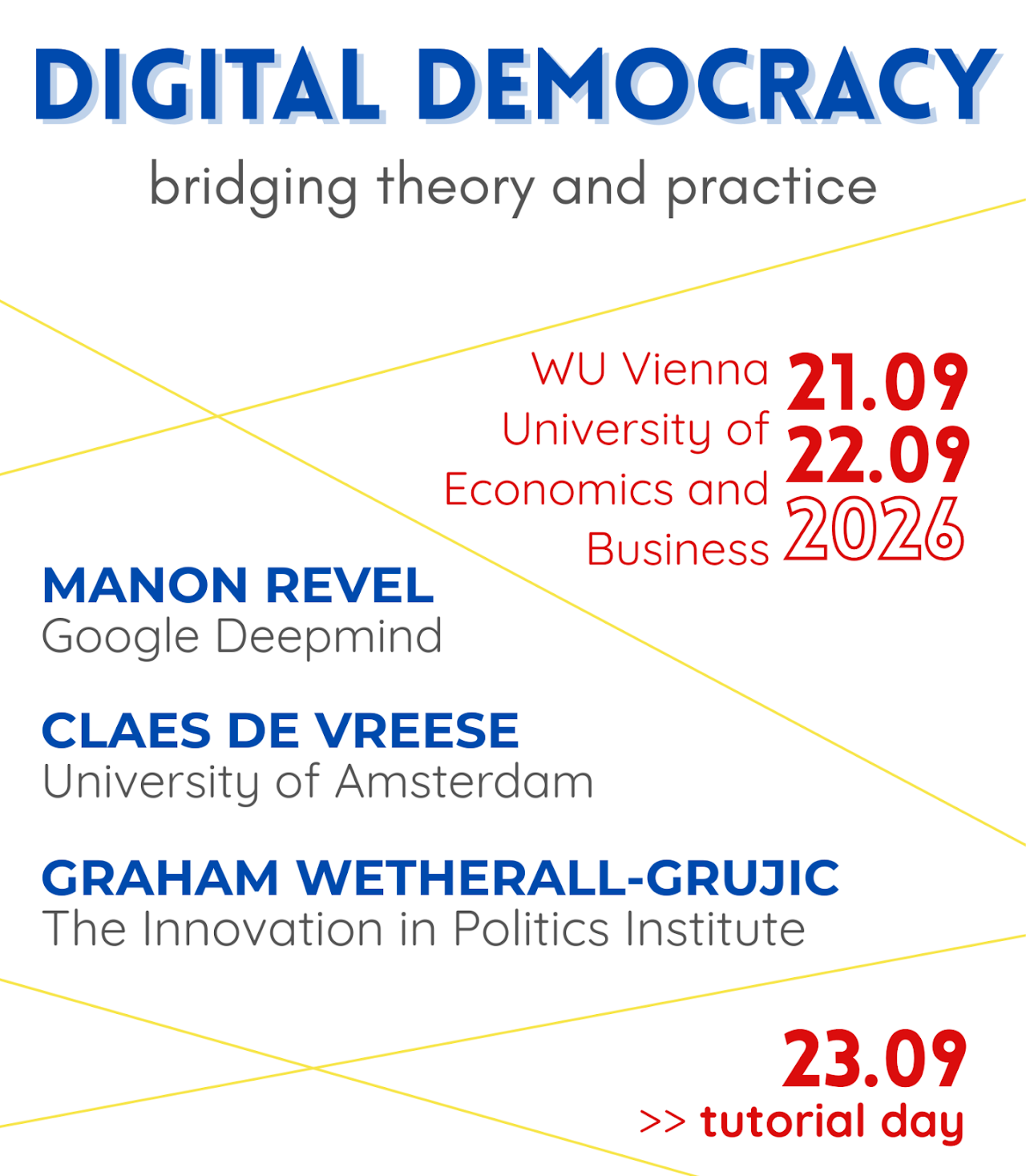 Digital Democracy: Bridging Theory and Practice